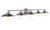 Isaac Four Light Vanity (12537FBSB4)