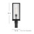 Torrent LED Post Mount (10601BK)