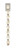 Collier LED Wall Sconce (SLWS54727ALBN)