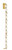 Visual Comfort Modern - SLWS54827ALBHAB - LED Wall Sconce - Collier - Hand Rubbed Antique Brass