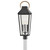 Dawson LED Post Top or Pier Mount Lantern (17501BK)