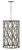 Hinkley - 3069GG - LED Chandelier - Portico - Glacial