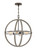 Hinkley - 3424DC - LED Chandelier - Bodie - Dark Cement