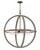 Hinkley - 3428DC - LED Chandelier - Bodie - Dark Cement