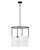Hinkley - 38404BLK - LED Chandelier - Tribeca - Black