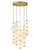Hinkley - 47395LCB - LED Chandelier - Trigo - Lacquered Brass