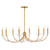 Hinkley - 48288DA - LED Chandelier - Aliso - Distressed Brass