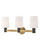 Hinkley - 51373HB-BX - LED Vanity - Declan - Heritage Brass