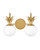 Hinkley - 54152HB - LED Vanity - Palma - Heritage Brass