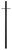 Hinkley - 6667TK - 7' Direct Burial Post with Accessories - 7ft Post - Textured Black