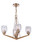 Guiding Star Four Light Chandelier (57324-SB)