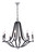 Esme Eight Light Chandelier (57628-FBMWW)