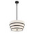 Minka-Lavery - 2443-66A - Three Light Pendant - Cascade - Coal