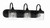 Craftmade - 58103-FB - Three Light Vanity - Wrenn - Flat Black