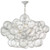 manufacturer_finish:Plaster White and Clear Swirled Glass