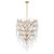 Visual Comfort Signature - JN 5222GI-CG - LED Chandelier - Rayne - Gilded Iron