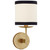 manufacturer_finish:Gild|manufacturer_glass:5.5 x 5.5 x 6 Cream Linen with Black Linen Trim