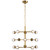 Visual Comfort Signature - KS 5230SB-CG - LED Chandelier - Alloway - Soft Brass