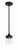 Craftmade - 58191-FB - One Light Mini Pendant - Wrenn - Flat Black