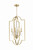 Fortuna Four Light Foyer Pendant (58234-SB)