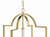 Fortuna Four Light Foyer Pendant (58234-SB)