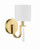 Craftmade - 58261-SB - One Light Wall Sconce - Fortuna - Satin Brass