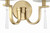 Fortuna Two Light Wall Sconce (58262-SB)