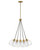 Lark - 83015LCB - LED Pendant - Rumi - Lacquered Brass