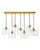 Lark - 83016LCB - LED Linear Chandelier - Rumi - Lacquered Brass