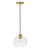 Lark - 83017LCB - LED Pendant - Rumi - Lacquered Brass