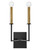 Lark - 83152BK - LED Wall Sconce - Lazlo - Black