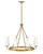 Lark - 83626GO - LED Chandelier - Selma - Gold