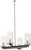 Minka-Lavery - 1054-691 - Four Light Pendant / Semi Flush - Cole's Crossing - Coal w/Brushed Nickel