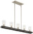 Minka-Lavery - 1055-691 - Five Light Island Pendant - Cole's Crossing - Coal w/Brushed Nickel