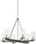 Minka-Lavery - 1056-691 - Six Light Chandelier - Cole's Crossing - Coal w/Brushed Nickel