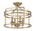 Minka-Lavery - 1094-740 - Four Light Semi Flush Mount - Covent Park - Brushed Honey Gold