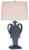 Minka-Lavery - 12431-0 - One Light Table Lamp - Ocean Blue W/Silver Leaf Highlights