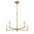 Oro District Five Light Chandelier (1457-695)