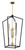 Minka-Lavery - 1465-883 - Six Light Pendant - Colwick - Coal Black & Signature Brass