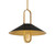 Minka-Lavery - 151-876 - One Light Pendant - Goldenridge - Matte Black
