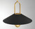 Goldenridge One Light Pendant (151-876)