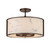 Minka-Lavery - 1679-755 - Four Light Semi Flush Mount - Buchanan - Hellenic Bronze
