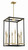 Minka-Lavery - 2117-726 - Eight Light Pendant - UNION ESTATES - Coal And Soft Brass