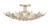 Flower Child Four Light Flush Mount (2144-735)