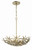 Minka-Lavery - 2146-735 - Four Light Pendant - Flower Child - Ambry Gold
