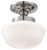 Minka-Lavery - 2255-613 - One Light Semi Flush Mount - Polished Nickel
