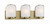 Minka-Lavery - 2453-695 - Three Light Bath - Bishop Crossing - Soft Brass