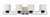 Minka-Lavery - 2464-691 - Four Light Bath - Waverly Plaza Bath - Brushed Nickel w/Coal