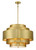 Minka-Lavery - 2535-695 - Five Light Pendant - SpyGlass Terrace - Soft Brass