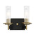 Minka-Lavery - 2542-726 - Two Light Bath - Baldwin Park - Coal And Soft Brass